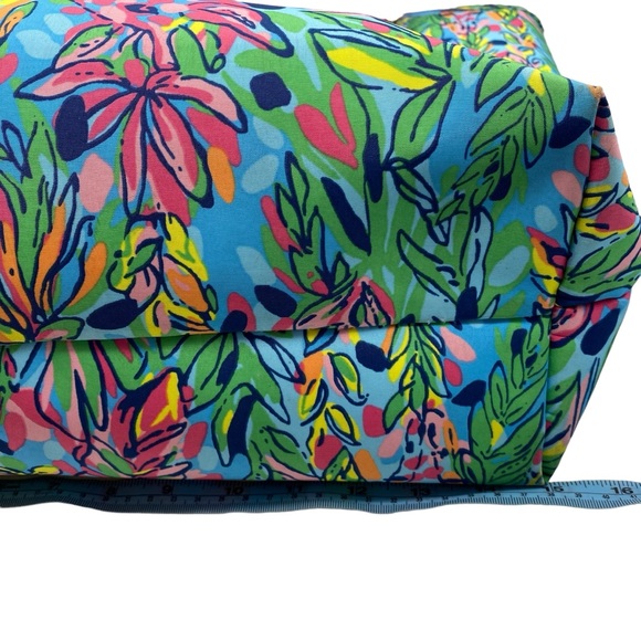 Lilly Pulitzer Beach Bag Large Insulated Tote Colorful Vibrant Shoulder Bag - Picture 11 of 15
